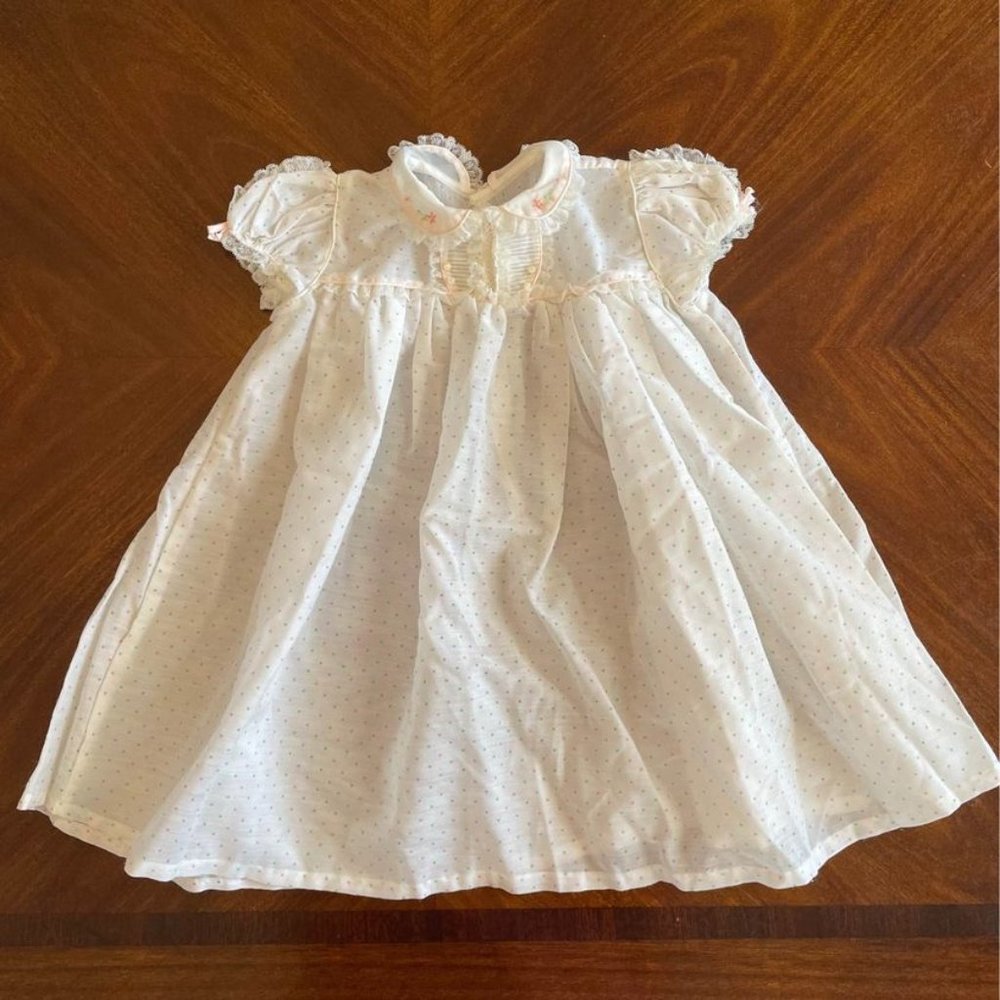 Beautiful Vintage C.I. Castro and Co. Baby Dress 18 months